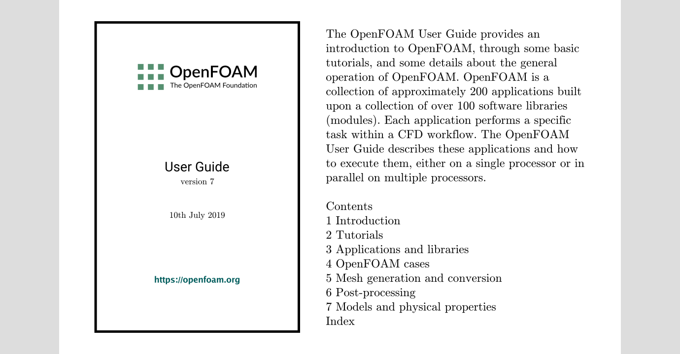 bellen Betuttelen Sociale wetenschappen OpenFOAM v7 User Guide - 7.2 Turbulence models