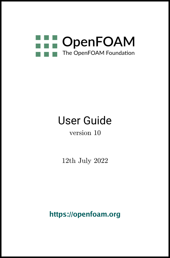 OpenFOAM User Guide